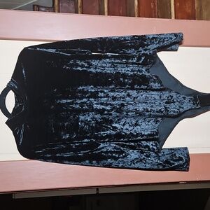 Jolie & Joy Black Velvet Bodysuit